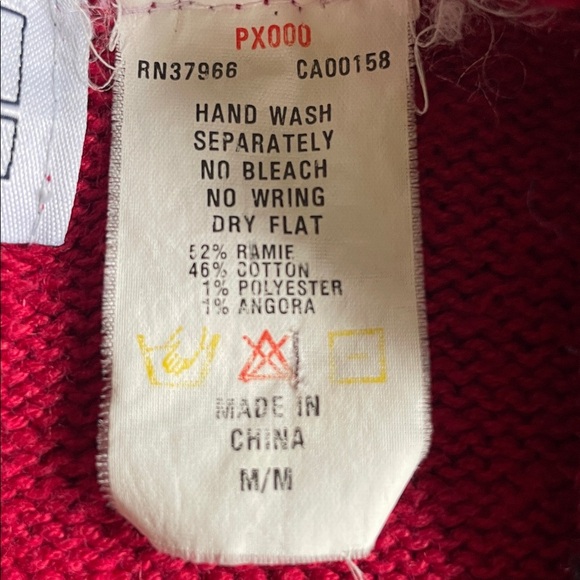 Vintage Jantzen Classics Festive Red Embroidered Christmas Sweater Vest - Picture 10 of 16